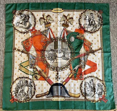 Hermès seidentuch napoléon - hermès,