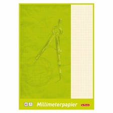 1x Herlitz Millimeterblock Millimeterpapier DIN A3   20 Blatt 690305