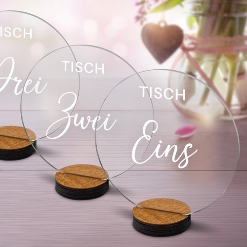 Hochzeit tischnummern - hochzeit,