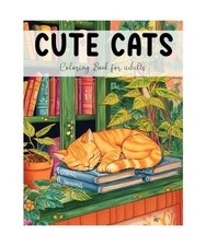 Cute Cats Coloring Book for