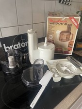 Moulinex Masterchef 25 Kompakt Küchenmaschine alle Teile dabei Top Zustand Ovp