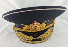 Flottenadmiral Schirmmütze UdSSR Russland Marine Flotten Admiral