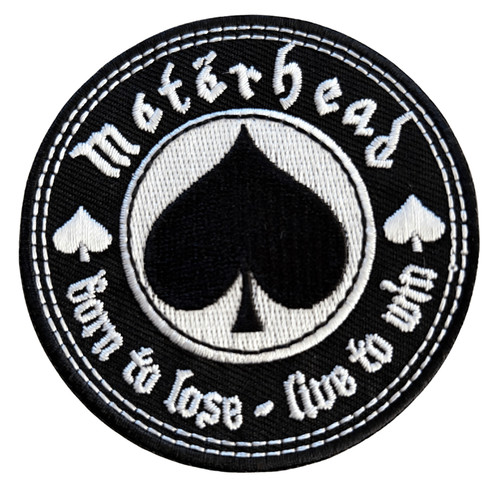 Motörhead patch rund born - patch, ·
