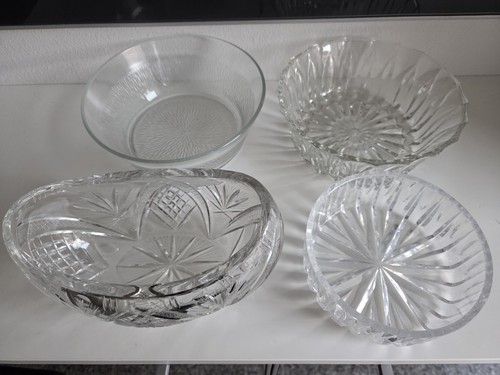 4er set vintage kristallglas - 4er,