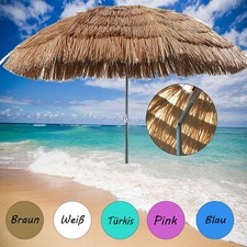 Hawaii Sonnenschirm Gartenschirm Schirm Sonnenschutz Ø1,6m knickbar rund