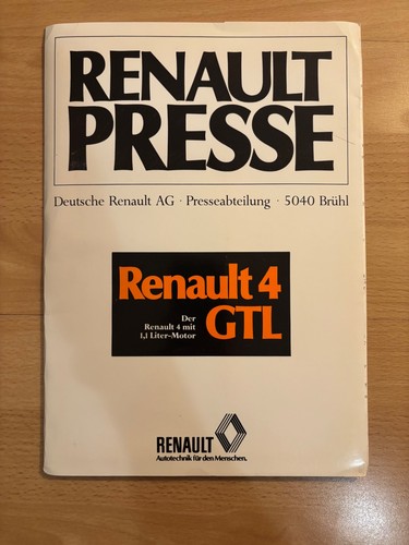 Pressemappe renault gtl r - pressemappe, 4