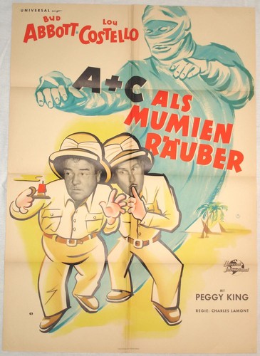Plakat abbott costello als - plakat,