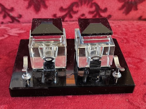 Vintage schreibtisch garnitur - vintage,