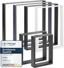 HOLZBRINK Tischbeine Metall Tischkufen/Tischgestell für Couchtisch