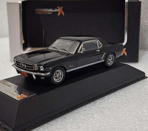 Ford mustang 1965 schwarz 43 - ford, 1:43