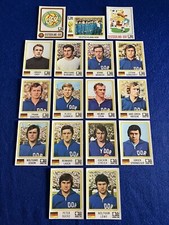 Panini München 74 WM Fußball Album Sticker Deutschland DDR Team Recover