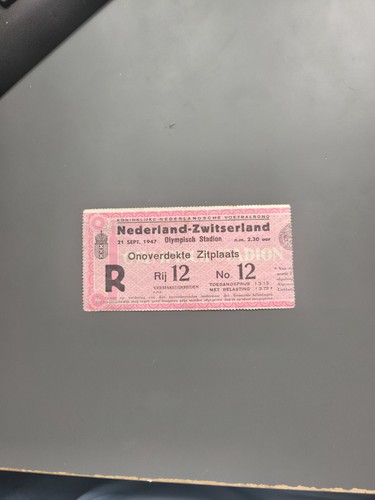 Altes ticket 1947 - ticket, 21.09.1947