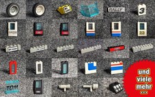 Lego Technic MODEL TEAM - Sonderteile Türen Räder Panel mit + ohne Aufkleber