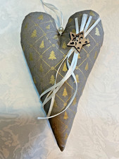 Herz ❤️ Tilda Landhaus Handarbeit Weihnachten Advent Tannenbaum Stern Nikolaus ❤