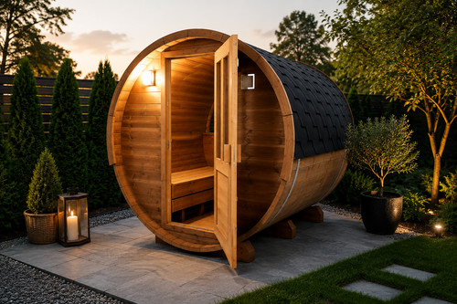 Fass sauna freya thermoholz - fass,