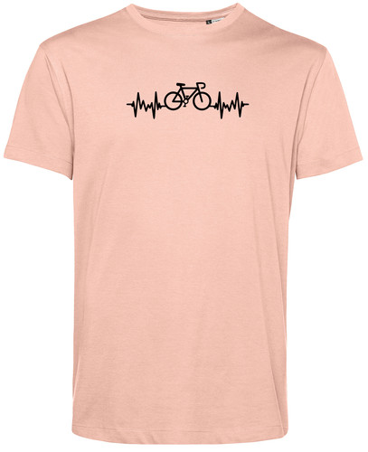 Shirt herzschlag rennrad - t-shirt,