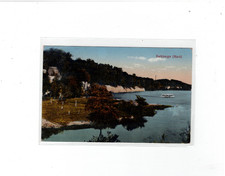 Kalkberge bei Rüdersdorf farbig - gelaufen 1930 (Erkner Berlin)