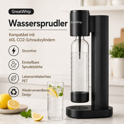 Wassersprudler inkl flaschen - inkl.,