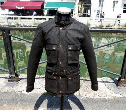 Jacke büffelleder - jacke,