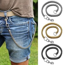 Hosenkette Schlüsselkette Geldbeutelkette Wallet Kellnerkette Karabiner Kette