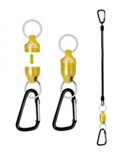 Delphin PWR Keschersicherung Magnetkupplung Karabiner & Gurt für Watkescher