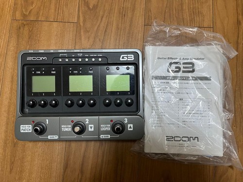 Zoom multieffektprozessor - zoom,