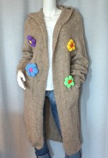 Boho Strickmantel Strick