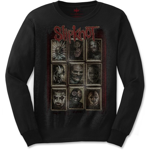 Slipknot longsleeve masks - longsleeve,
