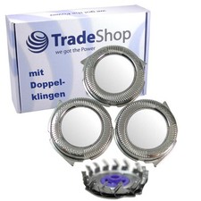 3er Set Scherkopf Messer Klinge für Philips PT860 PT861 PT866 PT868 PT870 PT877