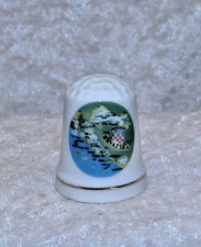 Fingerhut  - Porzellan -    L