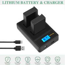 2X EN-EL9 Akku 2.2Ah Für