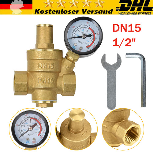 Einstellbar druckminderer dn15 - einstellbar,