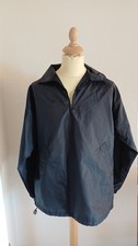 Made in England ! "Coachjacke" Windbreaker  Nylon,  marineblau, Größe  L