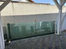 4 Glasplatten für Terrassenüberdachung