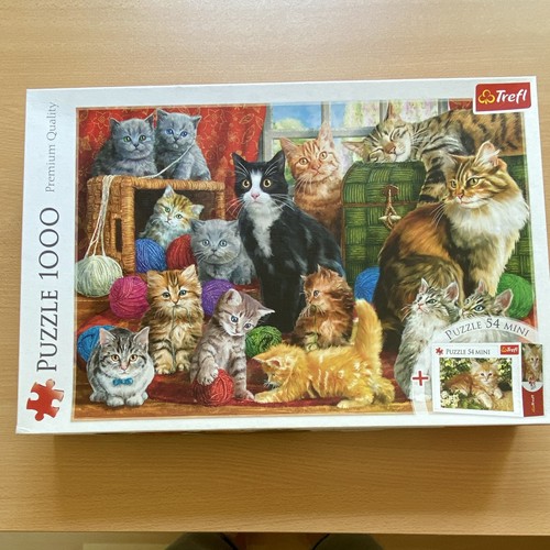 Trefl puzzle katzenmotiv - trefl,
