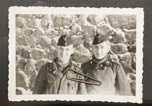 Foto wk2 portrait panzermann - portrait,