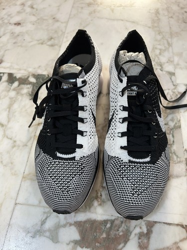Nike flyknit racer - flyknit, black