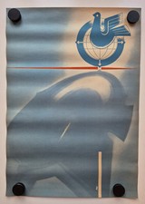 Plakat Friedenstaube Blanko