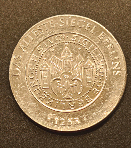 Ddr medaille berlin das - ddr,