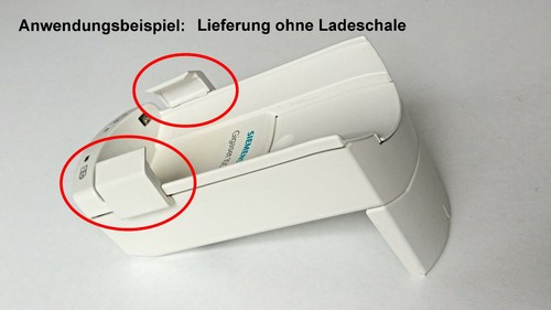 Set halteclips weiß für - set:, 2
