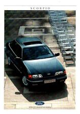 Ford Scorpio Prospekt 7/1987  Modelle: CL, GL, Ghia, 4x4