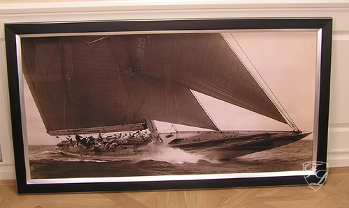 Wandbild maritim rahmen - maritim,
