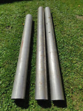 3 Stück Zaunpfosten * Rohre * Edelstahl * unbenutzt * Zaun *