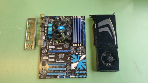 Retro asus p7h55 intel - asus,