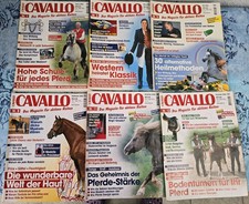 Cavallo, Magazin für aktives Reiten 2000, 6 Hefte, Pferdezeitung,Konvolut
