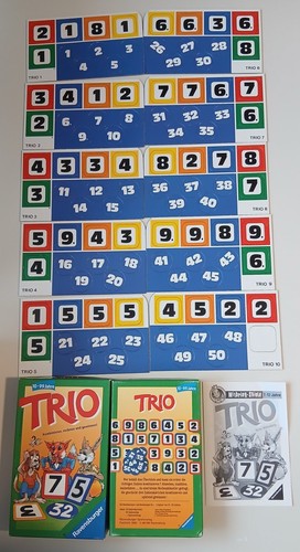 Trio ravensburger zahlen spiel - ravensburger,