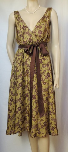 Laura ashley kleid braun - laura,