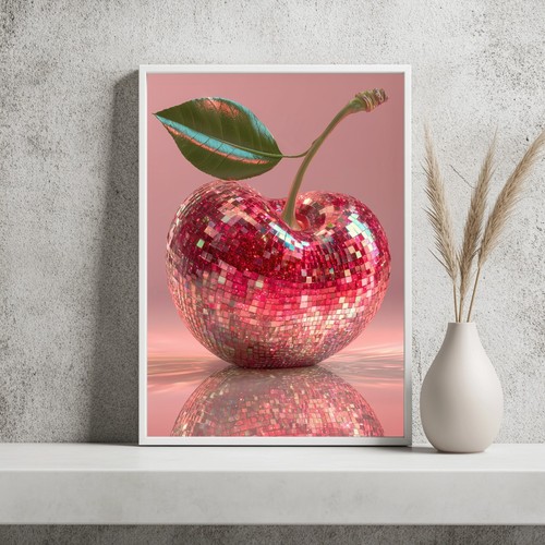 Poster disco kirsche - disco,