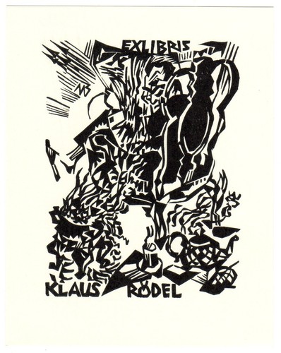 Ullrich bewersdorff exlibris - ullrich,