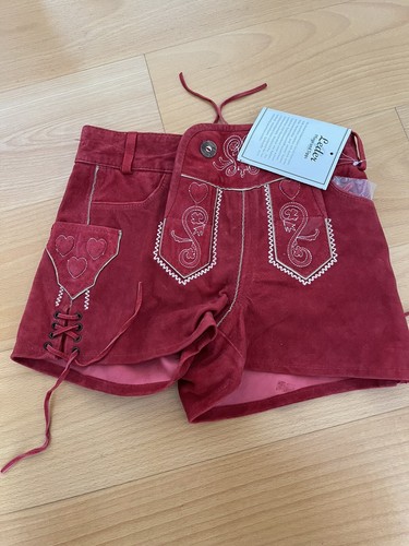 Trachtenlederhose damen - trachtenlederhose, 36